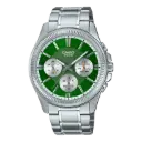 Casio Stainless Steel One-Touch 3-Fold Clasp Watch MTP-1375D-3AVDF