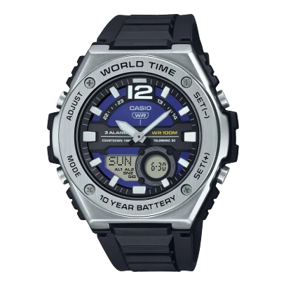 Casio Resin Band Watch MWQ-100-2AVDF