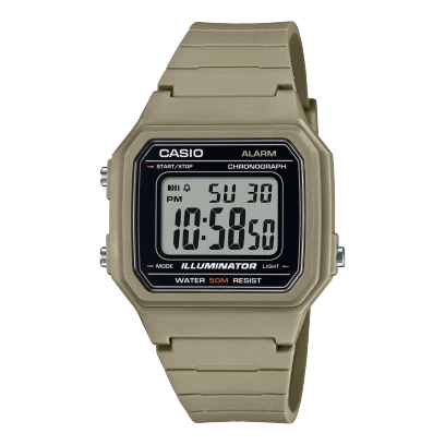 Casio Resin Band Watch W-217H-5AVDF