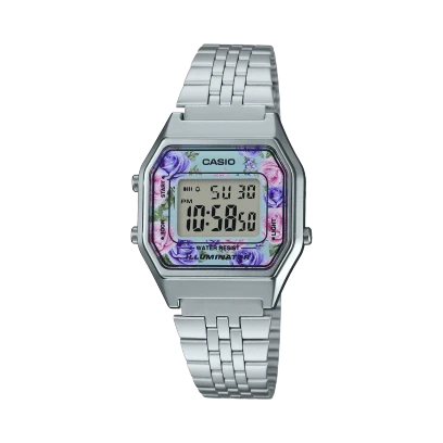 Casio Stainless Steel Adjustable Clasp Watch LA680WA-2CDF