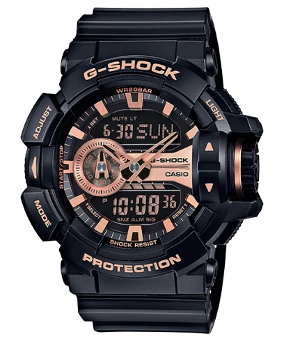 ساعة كاسيو G-Shock موديل GA-400GB-1A4DR