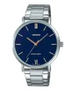 Casio Stainless Steel Triple-Fold Clasp Watch MTP-VT01D-2BUDF