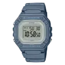 ساعة كاسيو بسوار ريزن موديل W-218HC-2AVDF
