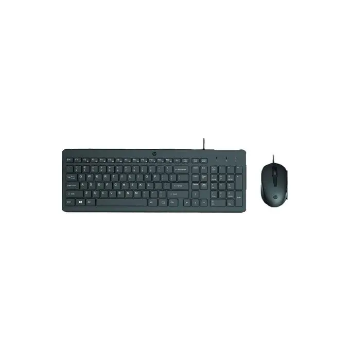 HP 150 Wired Keyboard and Mouse Combo - 240J7AA#ABV