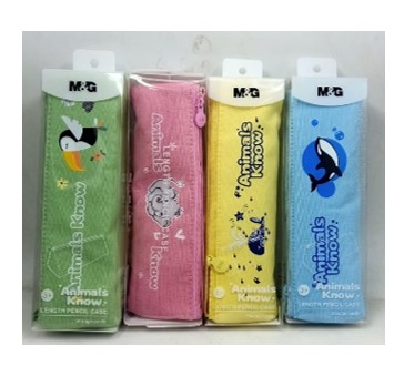 M&G pencil case, multiple colors per piece