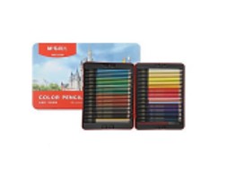 الوان ام اند جي خشب 36 لون اكوريل  علبه معدن