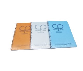 Notebook 100 Sheets Ribbon Wire A4 Yassin