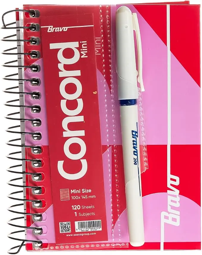 Bravo Notebook Mini 120 Sheets