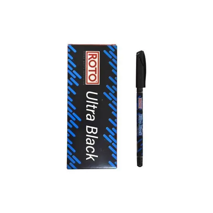 Roto 12-Piece Pen Set Box Roto Ultra Black Blue