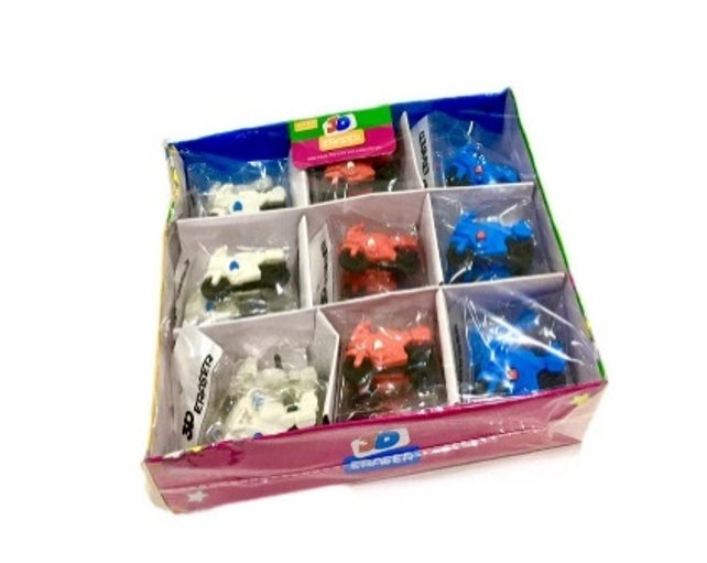 5165 Eraser Motorcycle Single Piece