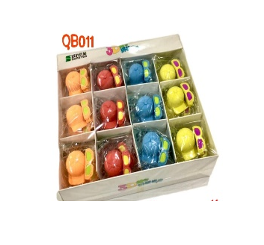 QB011استيكة طاقية + نظارة بالقطعه