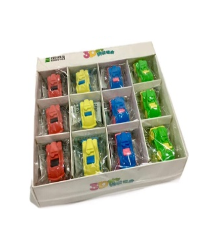 6227 - 2 Eraser Car Single Piece