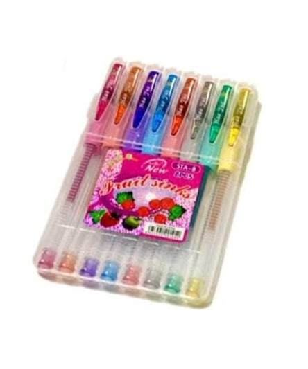 طقم قلم برونز 8 لون فاكيوم - STA-8