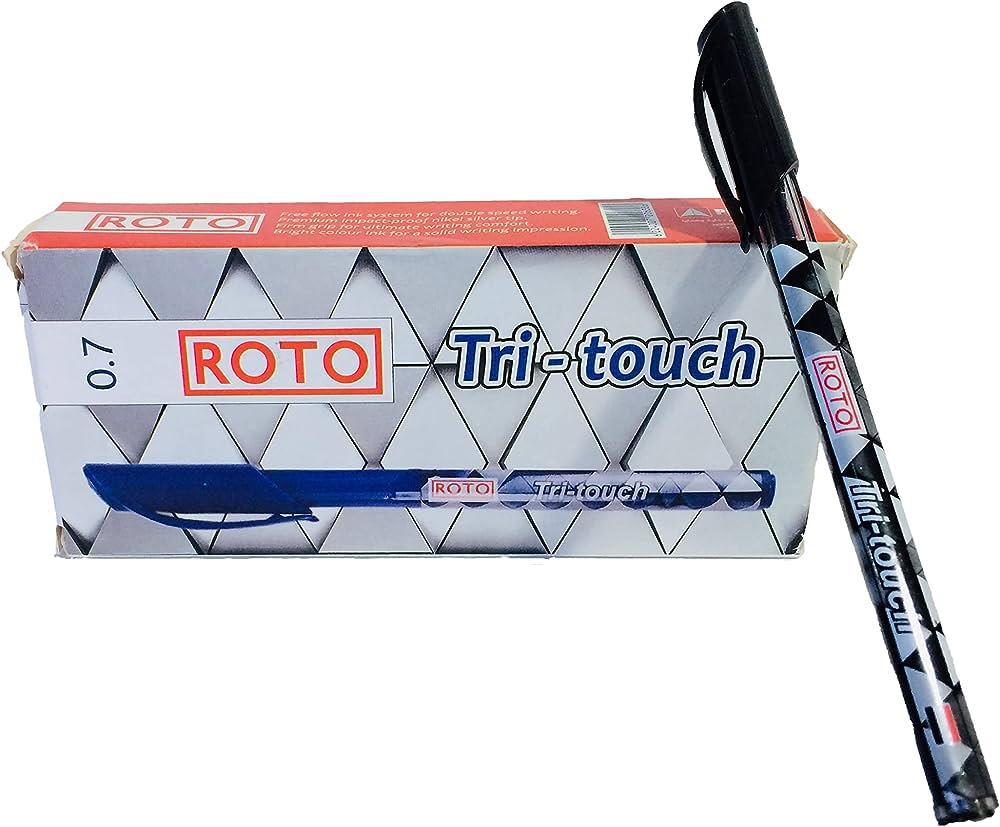  علبة 12 قلم روتو تراى تاتش اسود