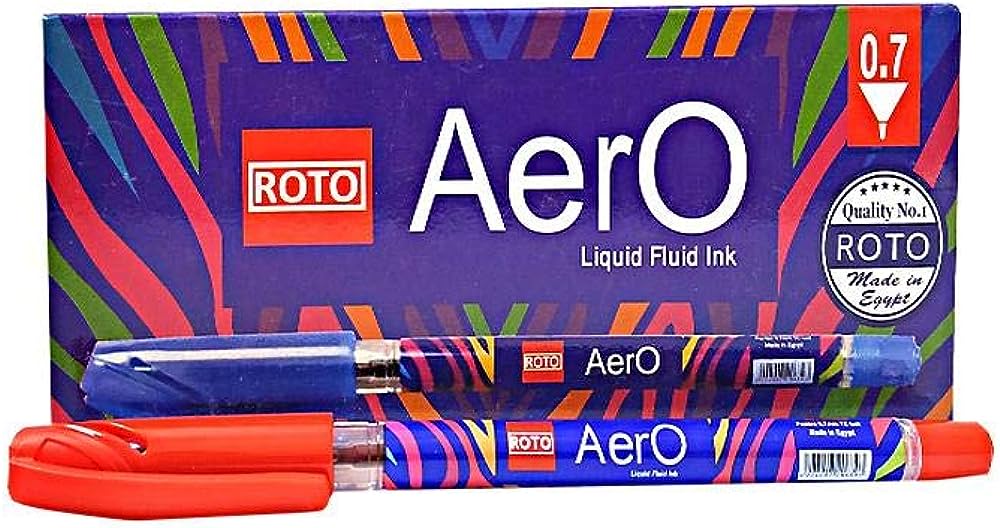  علبة 12 قلم روتو ايرو  احمر