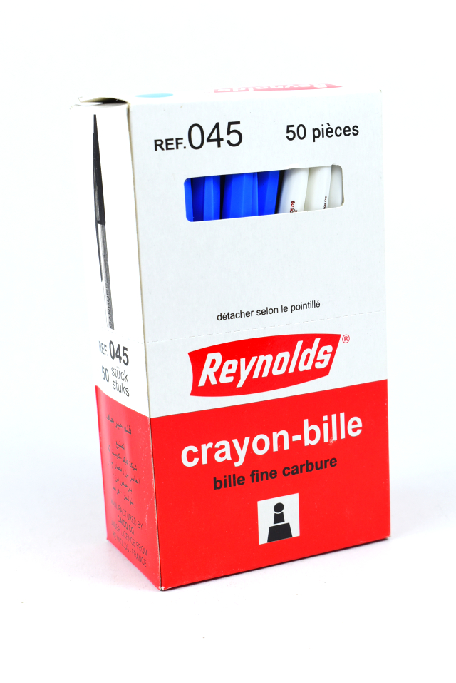 Reynolds 045 Blue Pen, Box of 50