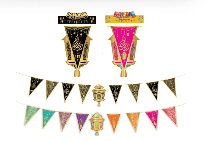 Luxury Ramadan Triangle Decorations