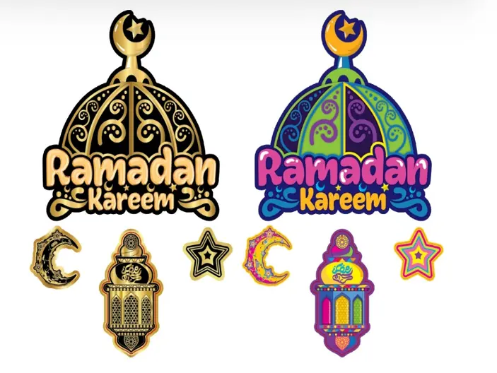 Ramadan Hanging Decoration with Mosque Designs