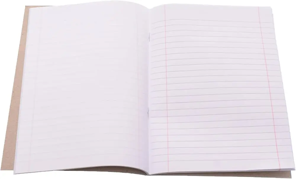 Notebook 56 Sheets Lesson Topic Face and Face