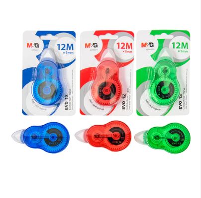 كوريكتور شريط 12متر مكتبي ام اند جي علي كارت