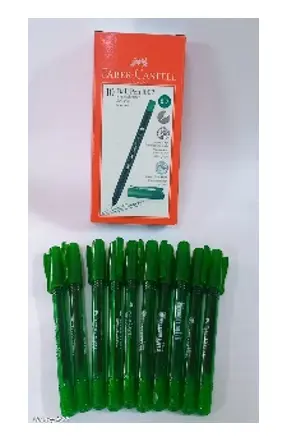 علبة 10 اقلام جاف فيبر كاستل 1002 اخضر 