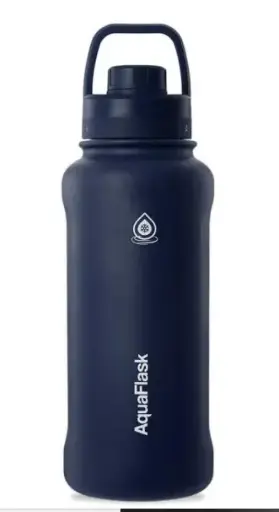 Aqua Flask Sports Water Bottle 650ml Cobalt Blue AF-T126