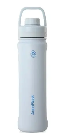 Aqua Flask Sports Water Bottle 650ml Sea Salt AF-T135