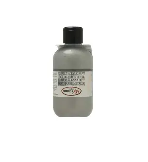 Italian Silver Acrylic Paint 250ml