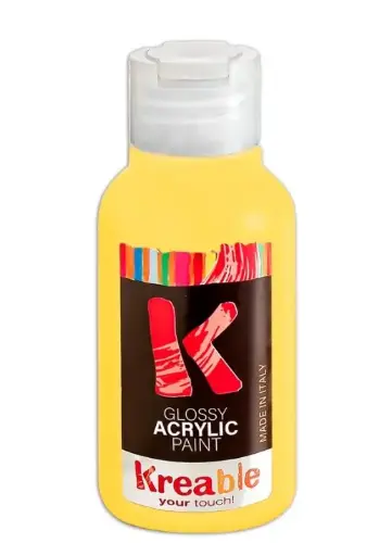 Italian Yellow Acrylic Paint 250ml