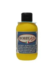 Italian Yellow Acrylic Paint 250ml