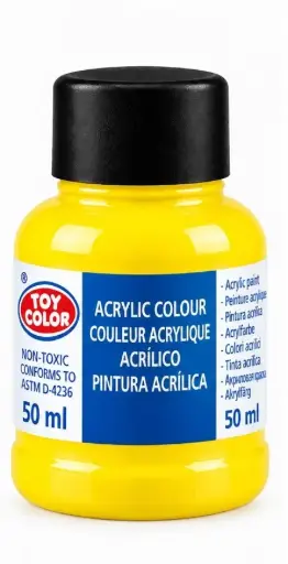 Italian Yellow Acrylic Paint 50ml