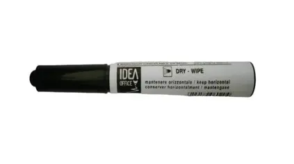 Italian Black Fine Tip Whiteboard Marker