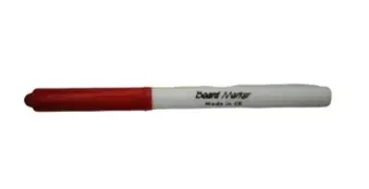 Red Fine Whiteboard Marker