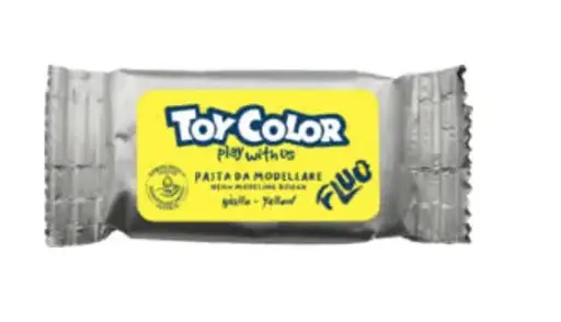 Yellow Plastocine Modeling Clay 100g