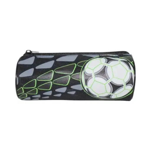 Scatter Football Green Pencil Case - Polyester PM22346