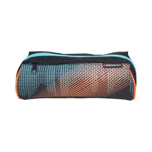 Sport Orange Double Zip Pencil Case - Polyester PM24034A