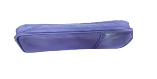 Purple Mesh Pencil Case - Polyester PCP23021J