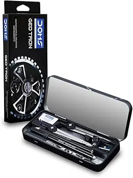 Doms GETRON Deluxe Metal Geometry Set – Stand Pack