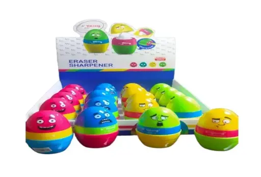 Yalong Egg-Shaped Sharpener with Eraser