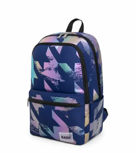 BANK Backpack Navy/Multi Colors 4-2NC
