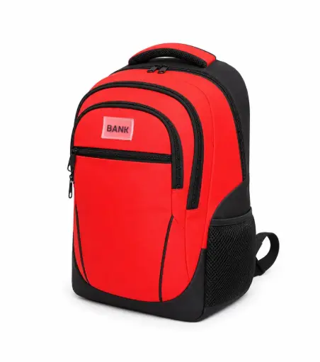 BANK Backpack Red 4-2RR