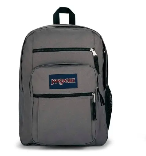 شنطة ظهر JANSPORT بيج ستودنت رمادي جرافيت