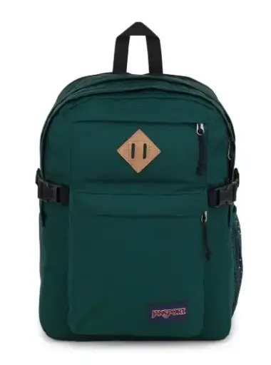 شنطة ظهر JANSPORT مين كامبس أخضر داكن