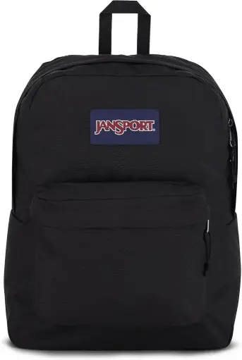 JANSPORT Cross Town Black Backpack