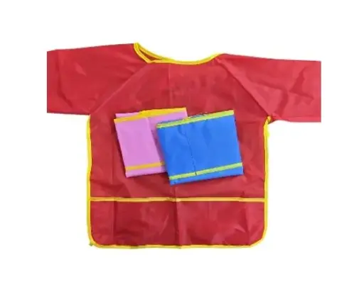 Plain Painting Apron with Sleeves B-1