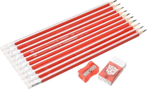 Yalong Pencil Set – 10 Pencils + Eraser + Sharpener