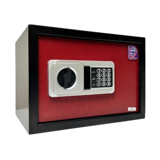 خزنة منزلية LG Safe 25 NEK – أحمر