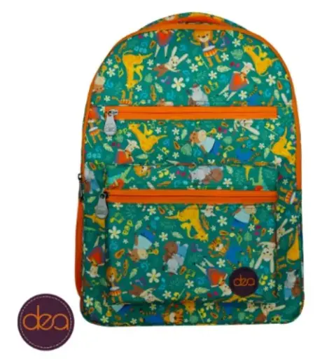 DEA DREAM 18-Inch School Backpack - Green