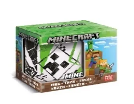 مج سيراميك STOR سعة 11 أونصة في علبة هدايا - Minecraft