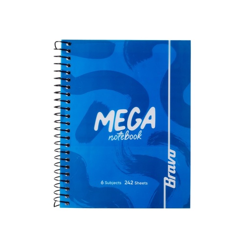 Bravo Notebook New Mega 242 Sheets LargeSingle Piece